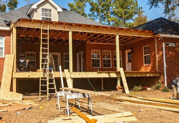 Sagging Deck Repair in Martinsburg