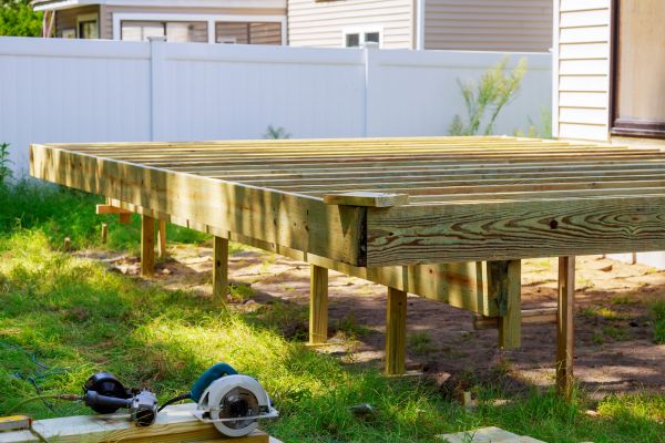 Elevated Deck Installation in Martinsburg
