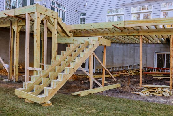 Deck Post Replacement in Martinsburg