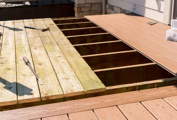 Deck Floor Replacement in Martinsburg