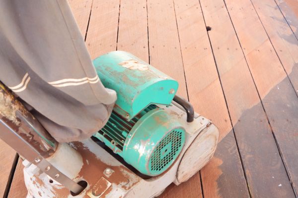 Cedar Deck Sanding in Martinsburg